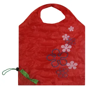 ساک خرید هوم اند لایف مدل گارنیک طرح توت فرنگی کد 340005