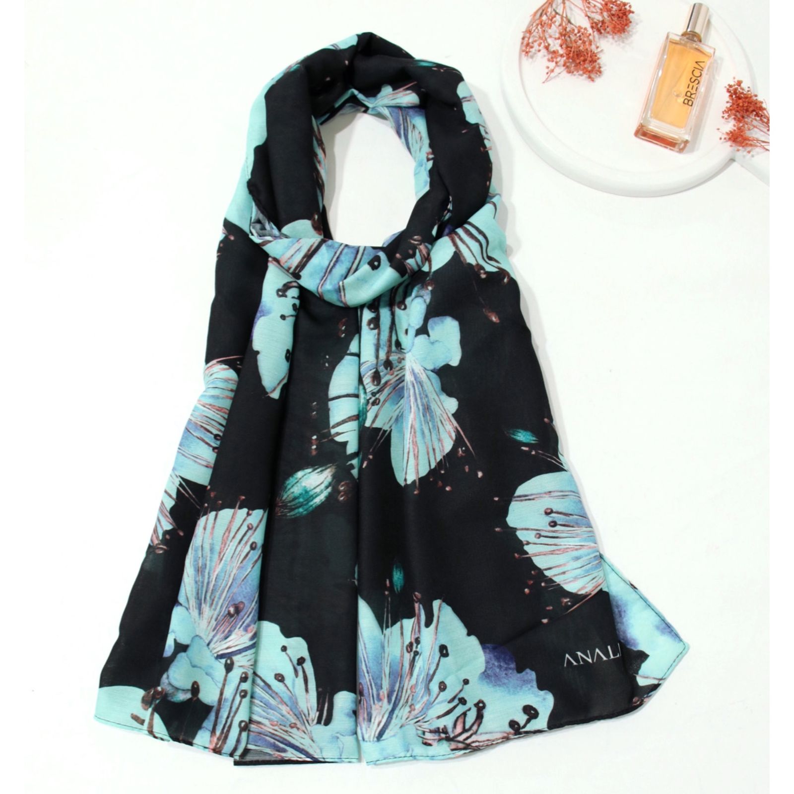 شال زنانه مدل نخی خنک گلدن کد ana-3052 -  - 7