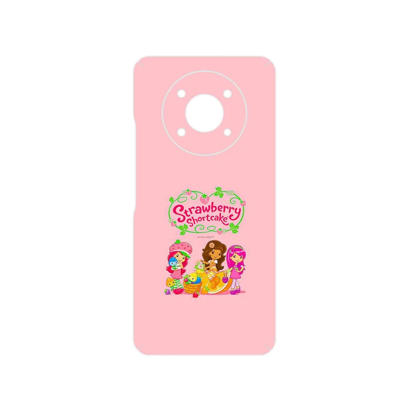 برچسب پوششی ماهوت مدل Strawberry Shortcake مناسب برای گوشی موبایل آنر X9 5G