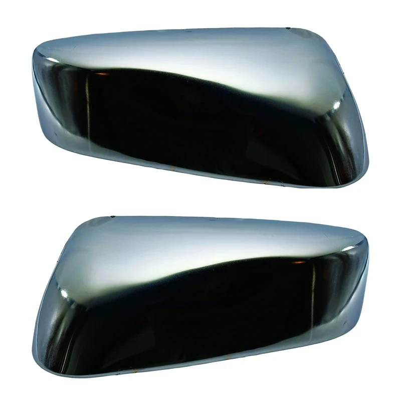 قاب آینه خودرو کالانیکس مدل GHB-405STY-10806 طرح استیل مناسب برای پژو 405 مجموعه 2 عددی