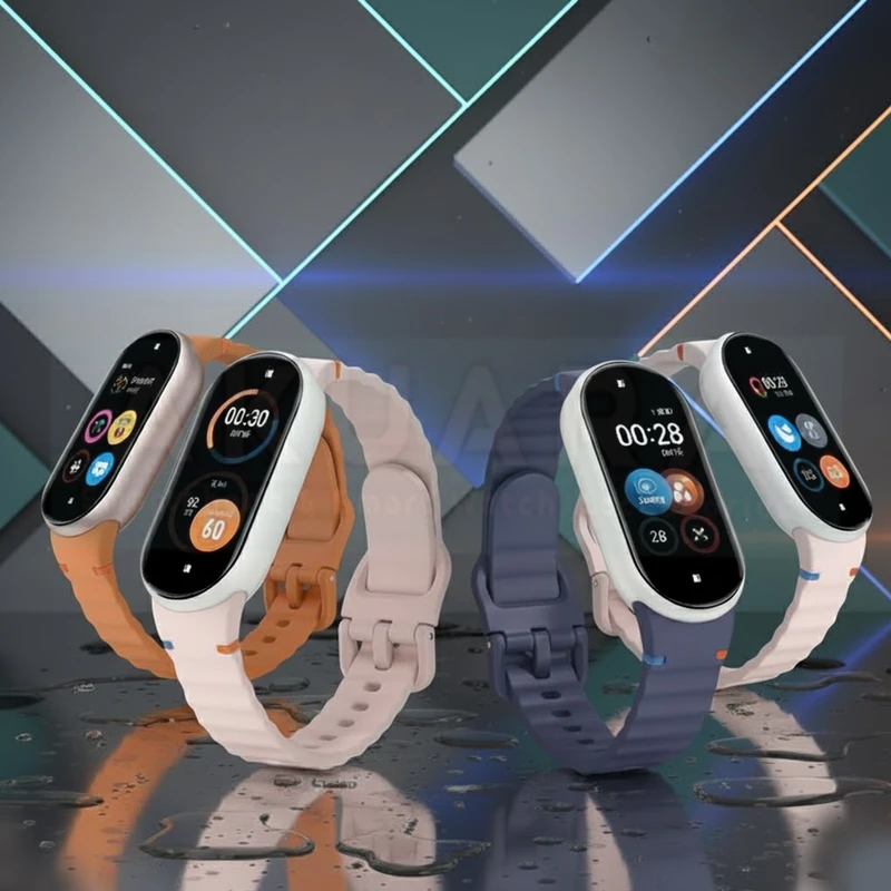 عکس شماره 3 : بند آکوآرا مدل newvmb مناسب برای ساعت هوشمند شیائومی mi band 8-9-10 12mm