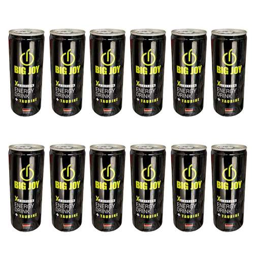 نوشیدنی انرژی زا بیگ جوی - 250 میلی گرم بسته 12 عددی