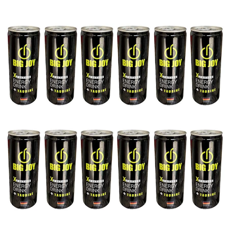 نوشیدنی انرژی زا بیگ جوی - 250 میلی گرم بسته 12 عددی