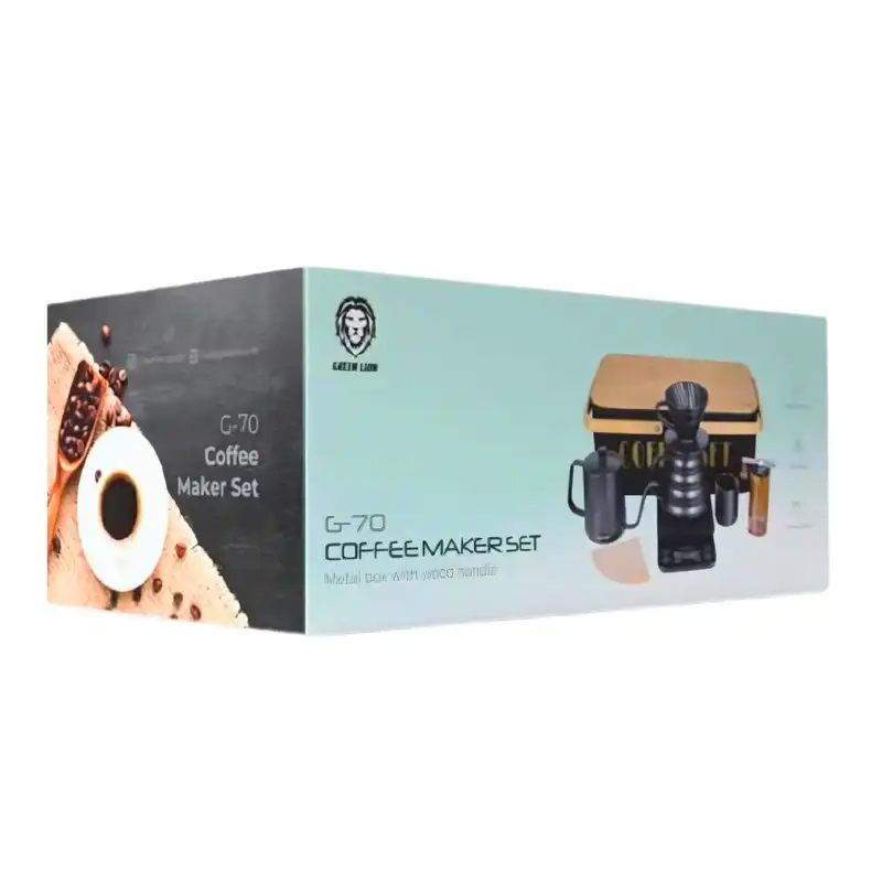 قهوه ساز گرین لاین مدل COFFEE MAKERSET G-70