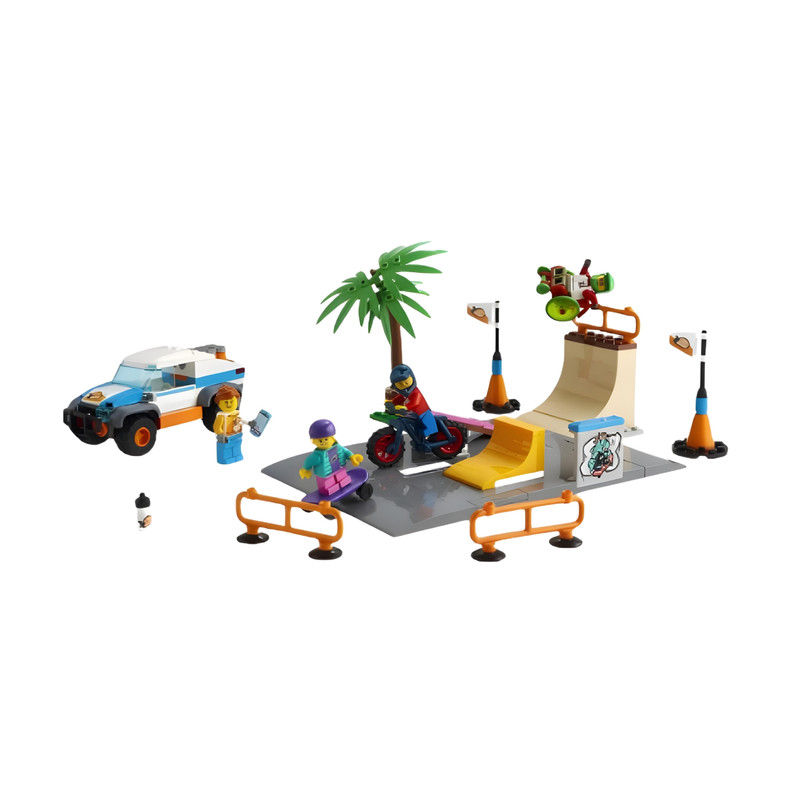 ساختنی مدل Cities طرح پارک اسکیت برد کد 60053
