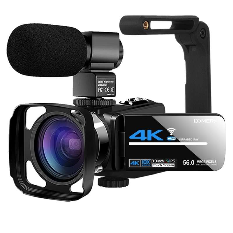 دوربین فیلم برداری کمری مدل 4k UHD 56MP with Night Vision WiFi 18X دوربین فیلم برداری کمری مدل 4k UHD 56MP with Night Vision WiFi 18X