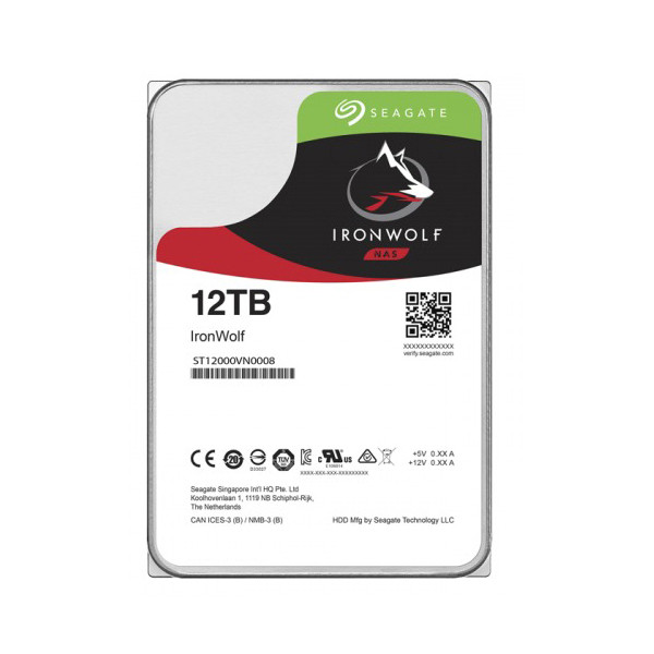 هارددیسک اینترنال سیگیت مدل ST12000VN0008 NAS IronWolf ظرفیت 12 ترابایت 1