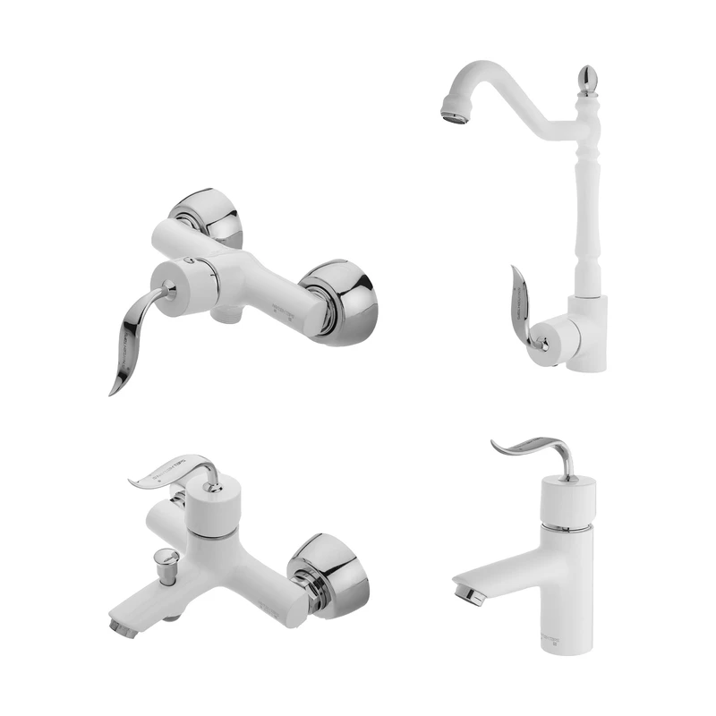 ست شیرآلات نورتکس مدل لیدز کد 1947dw