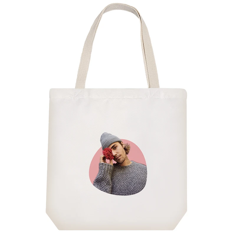 ساک خرید خندالو مدل جاستین بیبر Justin Bieber کد 1564