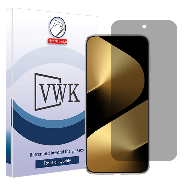 محافظ صفحه نمایش حریم شخصی وی دبلیو کی مدل Tough مناسب برای گوشی موبایل هوآوی Pura 80 Ultra