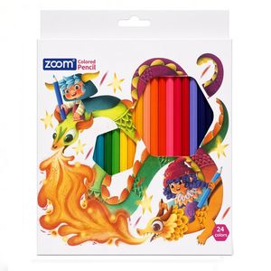 مداد رنگی 24 رنگ زوم مدل آرتیست