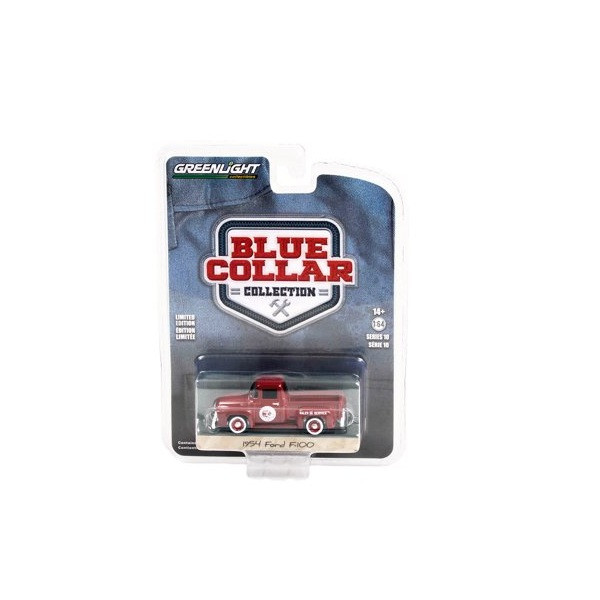 ماشین بازی گرین‌لایت مدل 1954 Ford F-100 1.64 Pickup Truck Burgundy