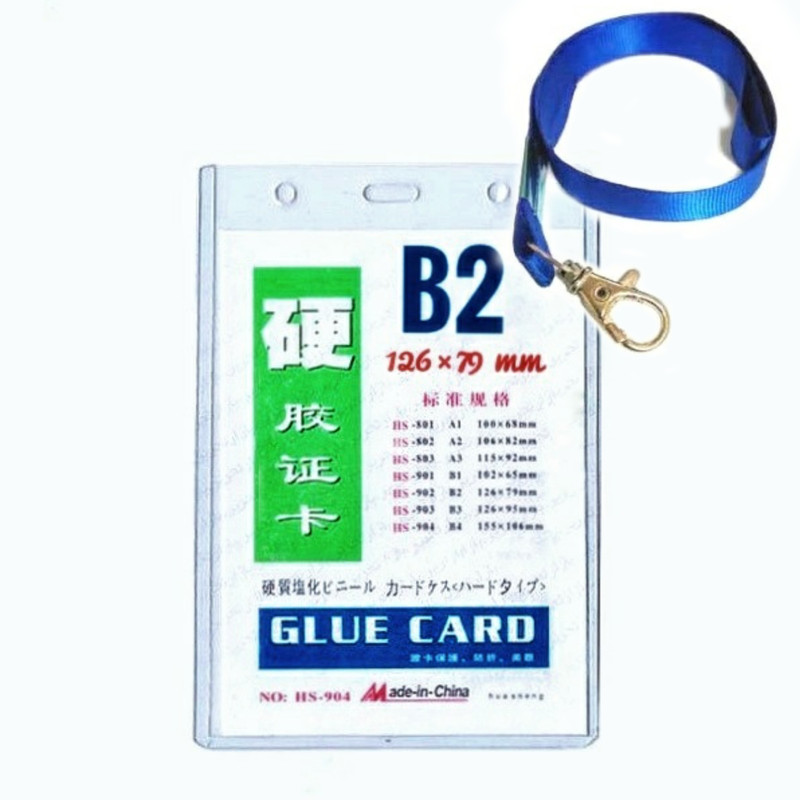 کارت آویز گردنی مدل B2 بسته ۱۰ عددی