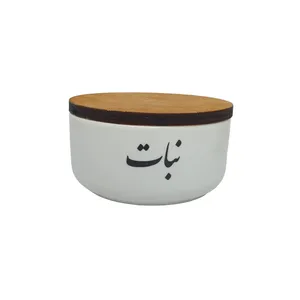 بانکه سرامیکی طرح تکست مدل نبات