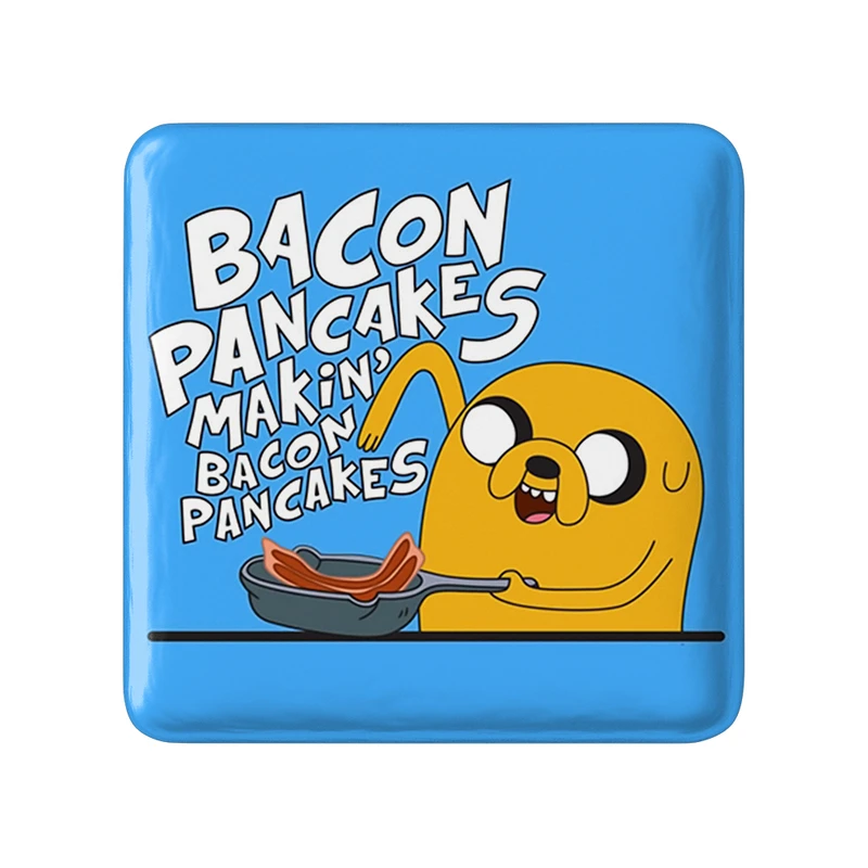 مگنت خندالو طرح جیک وقت ماجراجویی Adventure Time  مدل مربعی کد 20837