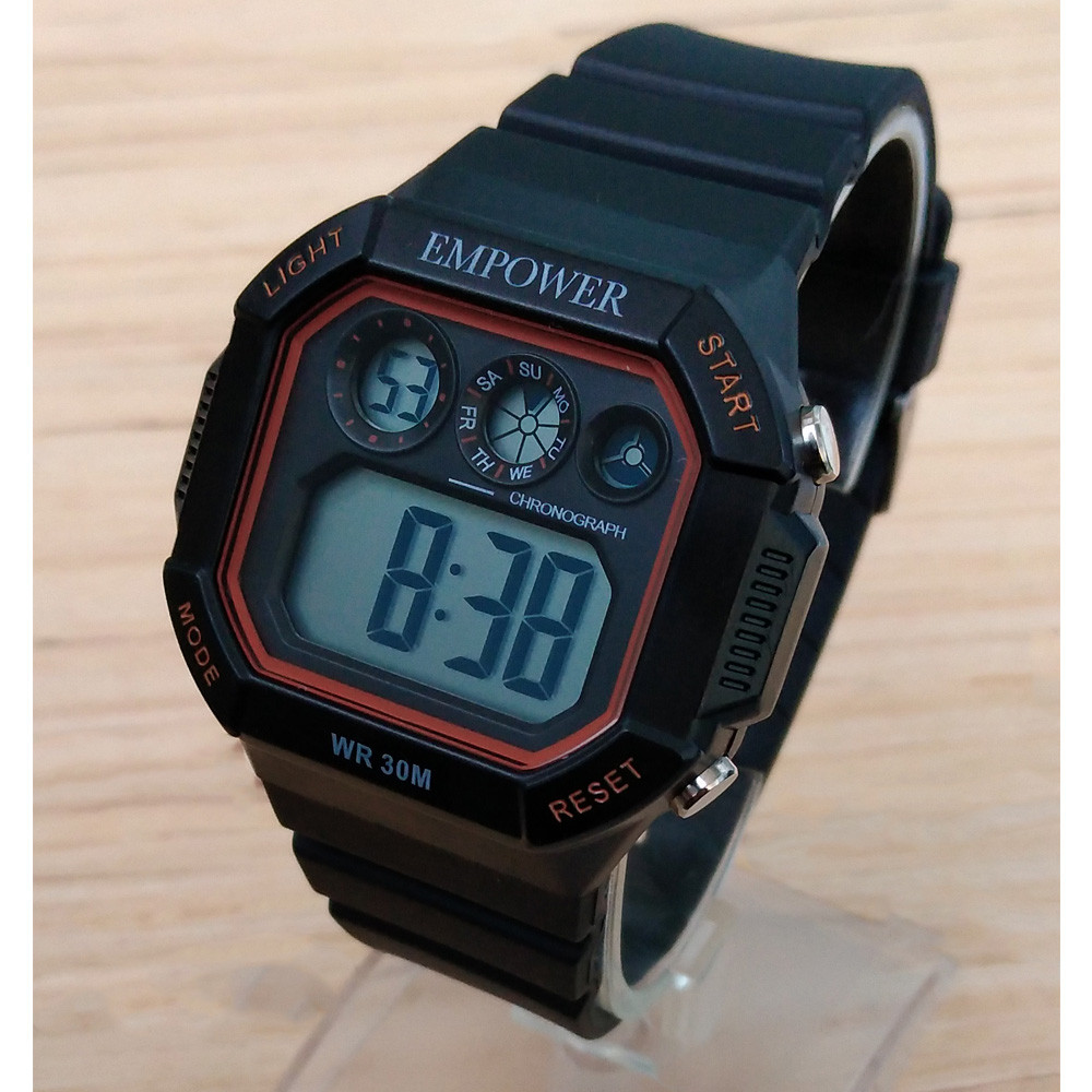 ساعت مچی دیجیتال امپاور مدل چهارگوش