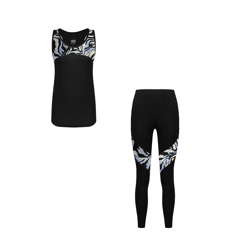 ست تاپ و شلوار ورزشی زنانه مدل 3601-1401