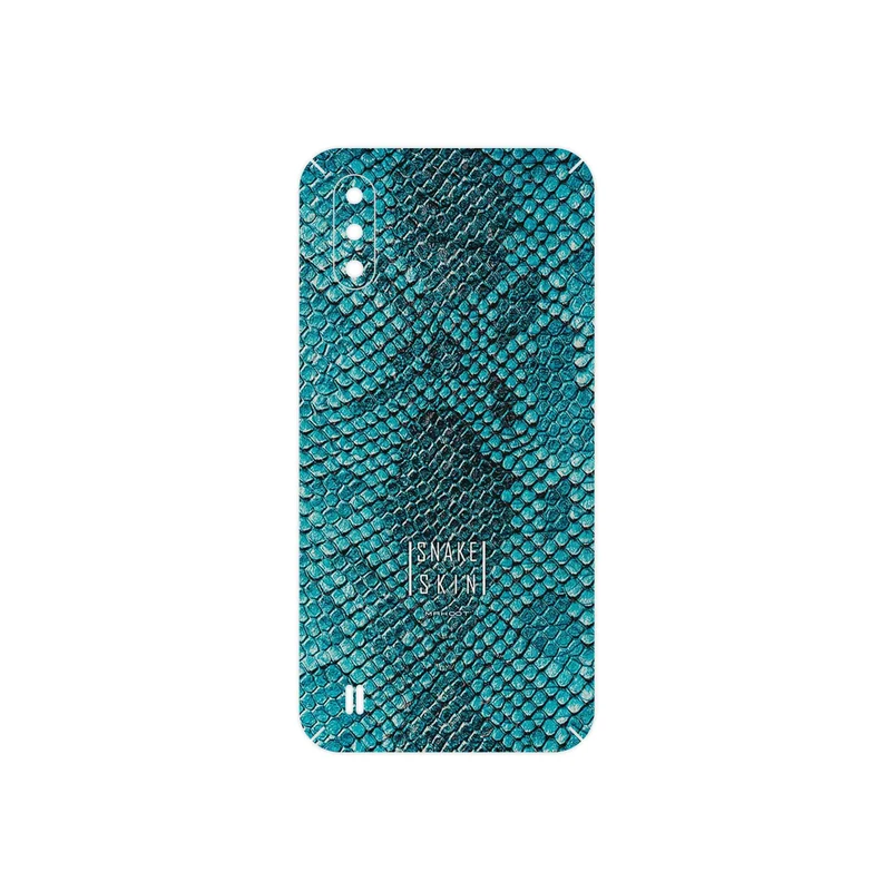 برچسب پوششی ماهوت مدل Blue Snake Skin مناسب برای گوشی موبایل سامسونگ Galaxy M01
