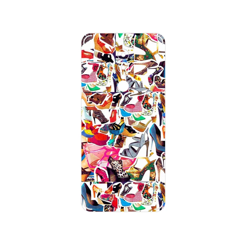 برچسب پوششی ماهوت مدل Collage of High heel Shoes مناسب برای گوشی موبایل جی ال ایکس Shahin