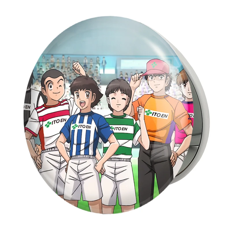 آینه جیبی خندالو طرح فوتبالیست ها مدل تاشو کد 10555 