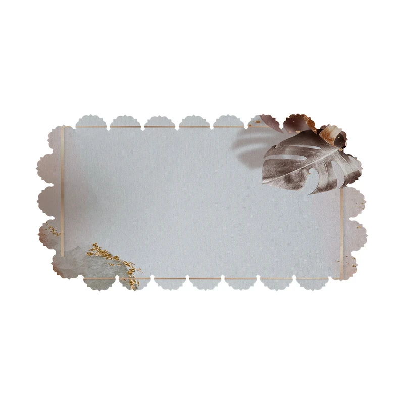  رومیزی طرح برگ  کد 8507R