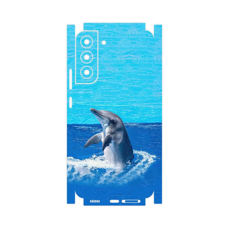 برچسب پوششی ماهوت مدل Dolphin-FullSkin مناسب برای گوشی موبایل سامسونگ Galaxy S22 Plus 5G