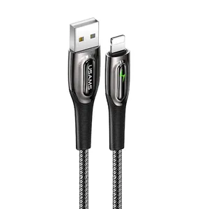 کابل تبدیل USB به لایتنینگ یوسمز مدل SJ470 طول 2 متر