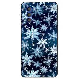 Megafone Snowflake 2824 Cover For Motorola Moto G51 5G