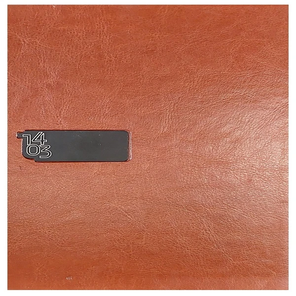  سالنامه سال 1403 طرح چرم مدل روز شمار کد 10