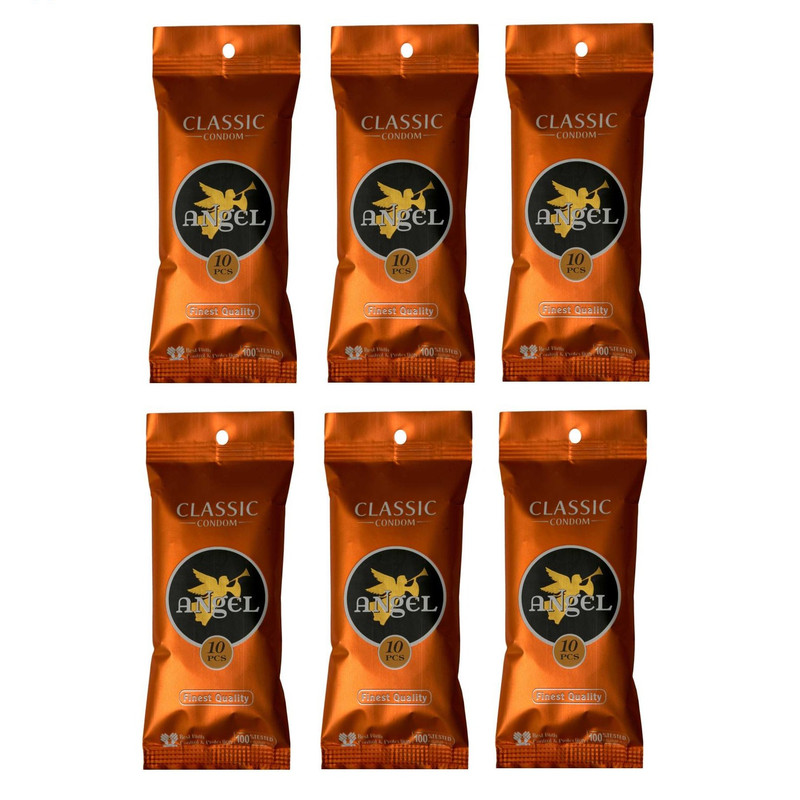 کاندوم انجل مدل Classic مجموعه 6 عددی