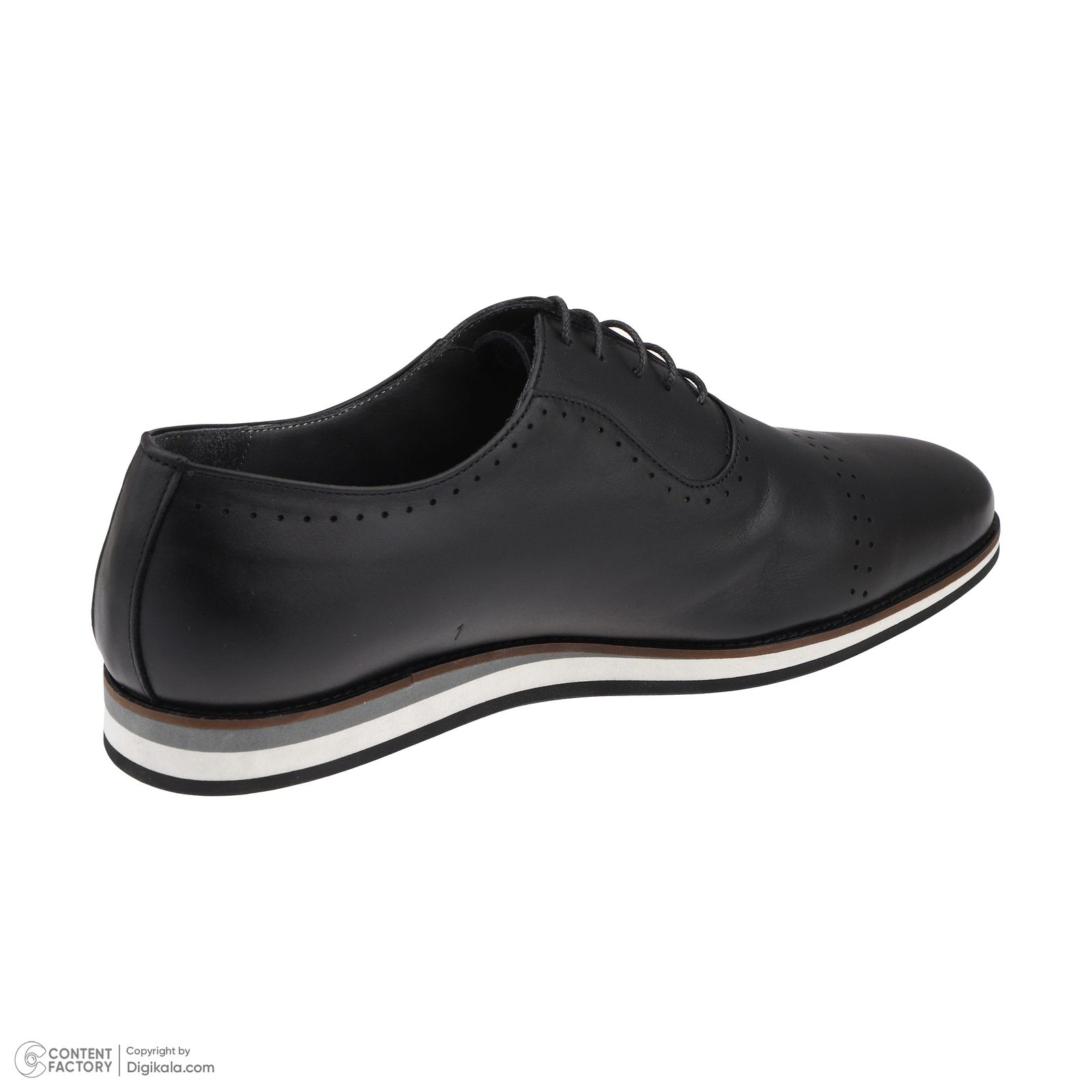 کفش روزمره مردانه چرم مشهد مدل J6282-001 -  - 6