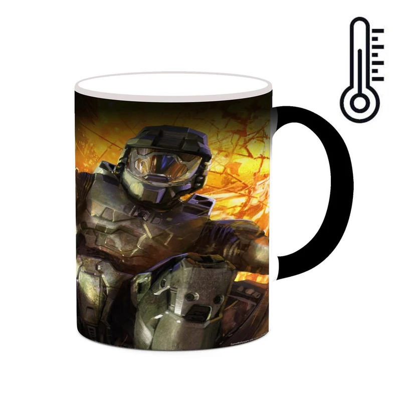 ماگ حرارتی کاکتی مدل بازی هالو Halo 2 کد mgh29010