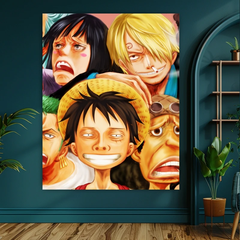 تابلو بوم طرح انیمه مدل One piece کد GR914