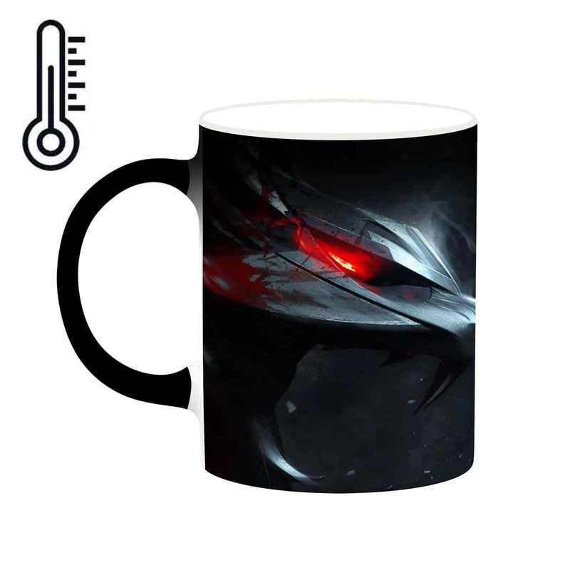 ماگ حرارتی کاکتی مدل بازی ویچر The Witcher 3 Wild Hunt کد mgh31157