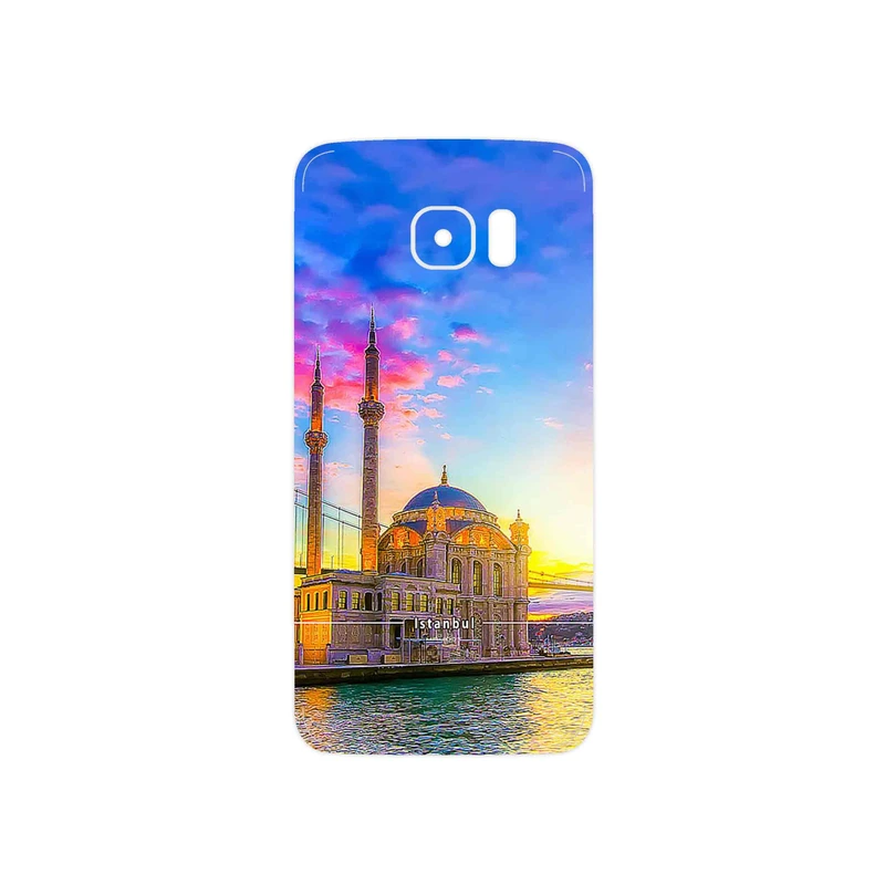 برچسب پوششی ماهوت مدل City of Istanbul مناسب برای گوشی موبایل سامسونگ Galaxy S7 Edge