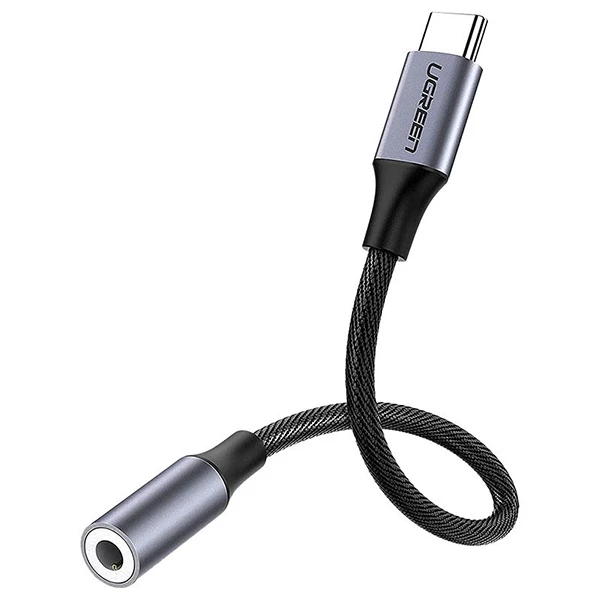 مبدل USB-C به جک 3.5 میلیمتری یوگرین مدل AV161-80154