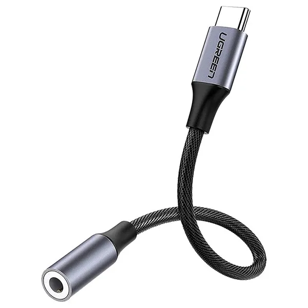 مبدل USB-C به جک 3.5 میلیمتری یوگرین مدل AV161-80154