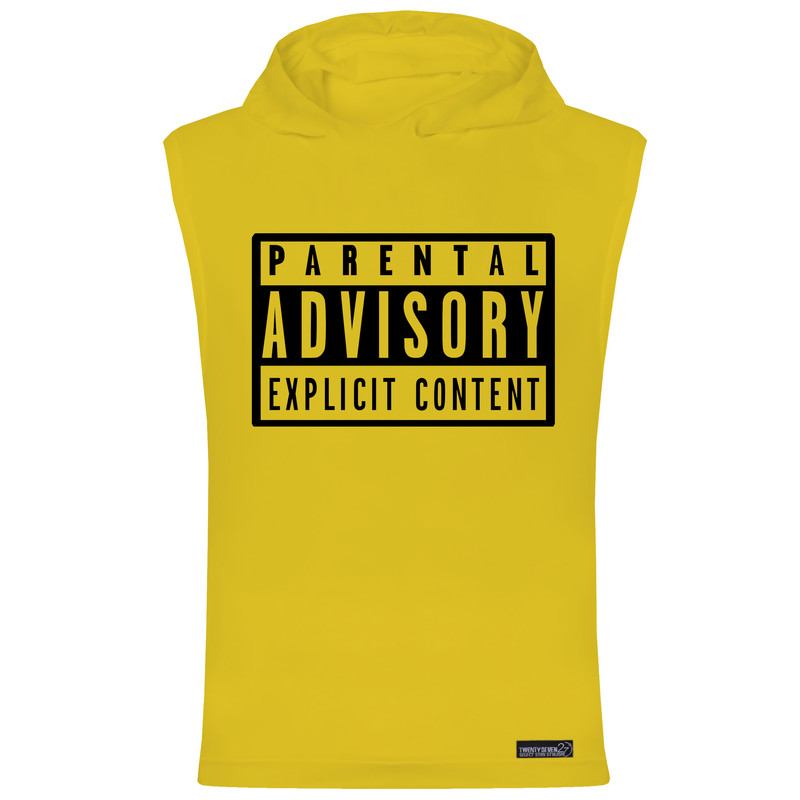 تاپ کلاه دار مردانه 27 مدل Parental Advisory کد MH599