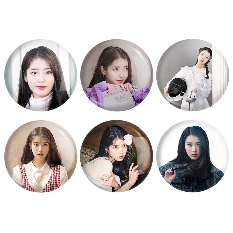 مگنت خندالو مدل آیو IU کد 1150B مجموعه 6 عددی