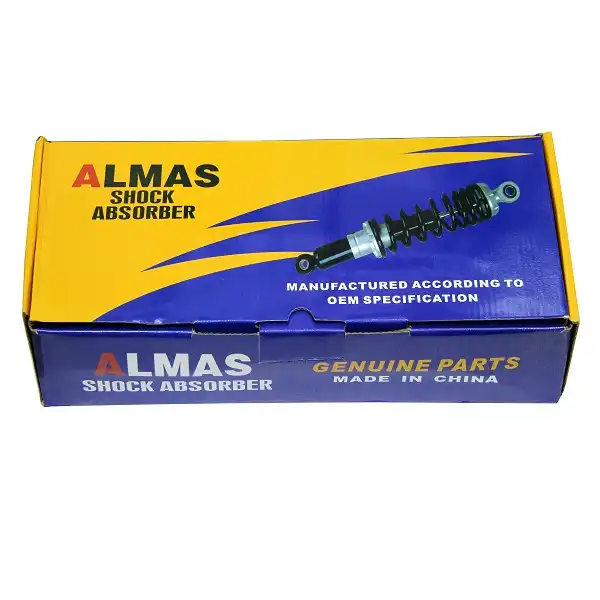 کمک فنر عقب موتور سیکلت الماس کد 510 مناسب برای هوندا CG 125 بسته 2 عددی