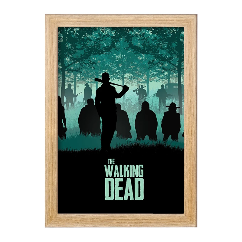 تابلو خندالو مدل سریال مردگان متحرک The Walking Dead  کد 10185