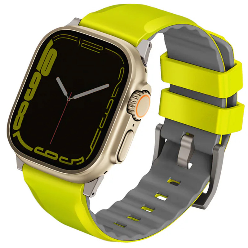 بند اسپریگ مدل Linus Airosoft مناسب برای اپل واچ 42/44/45 میلی متری سری SE/1/2/3/4/5/6/7/8/9