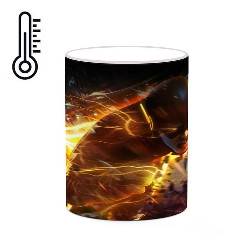 ماگ حرارتی کاکتی مدل فلش The Flash کد mgh40103