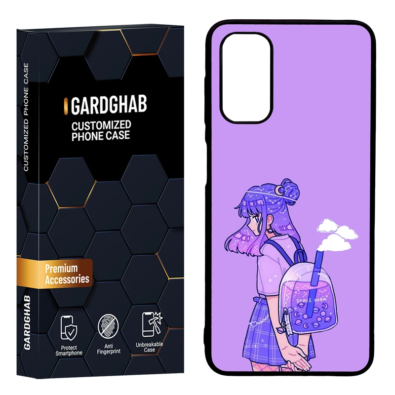 کاور گارد قاب مدل دور ژله ای دخترانه مناسب برای گوشی موبایل سامسونگ Galaxy A13 5G / A04s