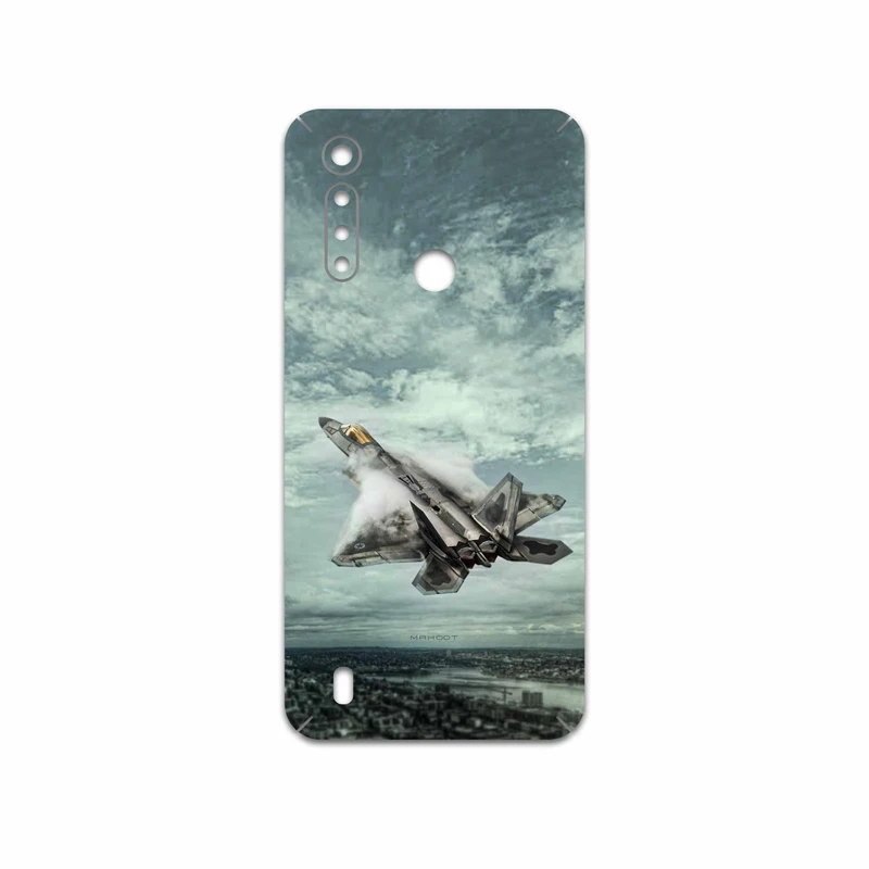 برچسب پوششی ماهوت مدل F-22 Raptor مناسب برای گوشی موبایل موتورولا Moto G8 Power Lite