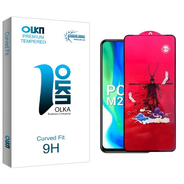 محافظ صفحه نمایش کولینگ مدل Olka King مناسب برای گوشی موبایل شیائومی Poco M2 Pro