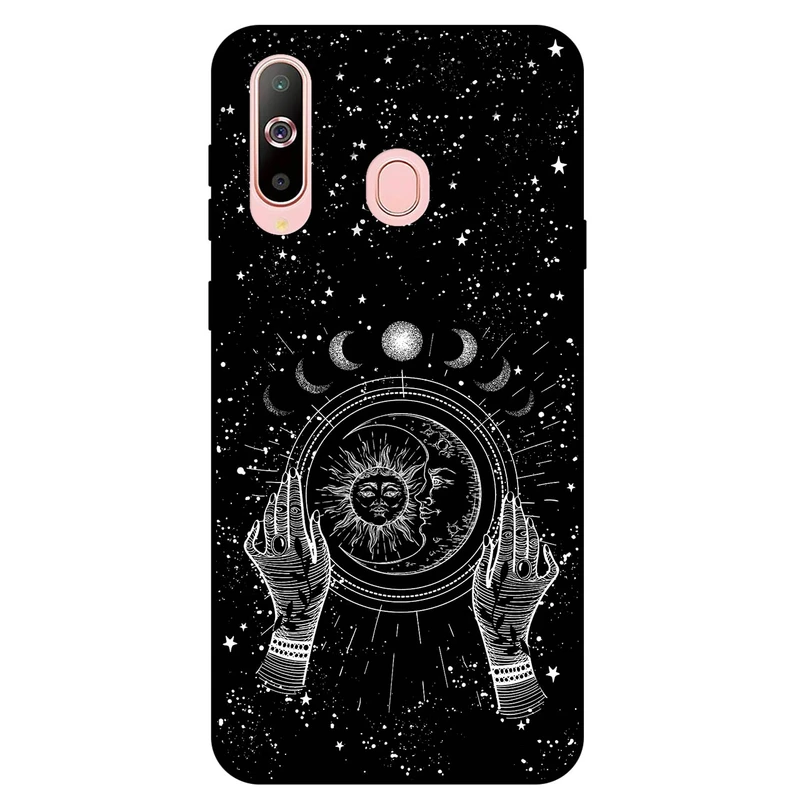 کاور مگافون طرح ماه و خورشید مدل 1892 مناسب برای گوشی موبایل سامسونگ Galaxy A8 S         