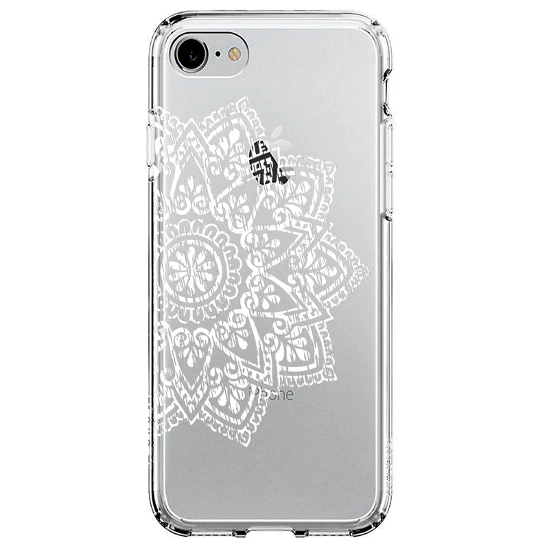 کاور مگافون طرح ماندالا مدل C63-W مناسب برای گوشی موبایل اپل iPhone SE 2020 / SE 2