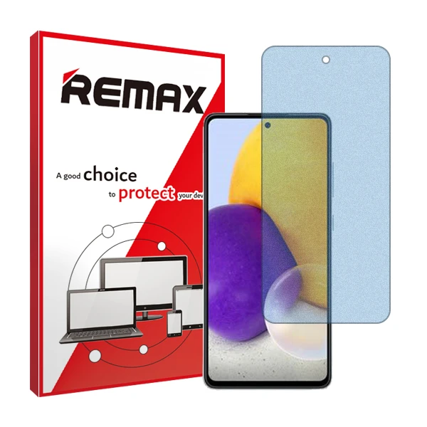 محافظ صفحه نمایش مات آنتی بلو ریمکس مدل HyMBLU مناسب برای گوشی موبایل سامسونگ Galaxy A72 