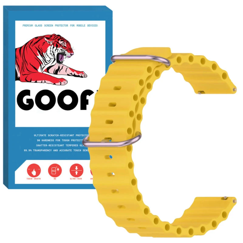 بند گوف مدل Ocean Silicone مناسب برای ساعت هوشمند ایمیلب KW66